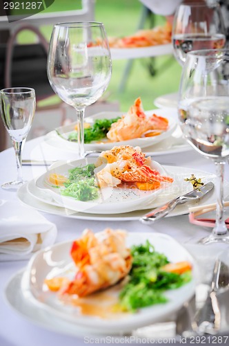Image of Prepared lobster on plate