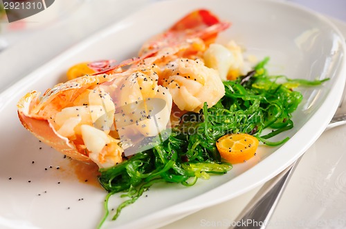 Image of Prepared lobster on plate