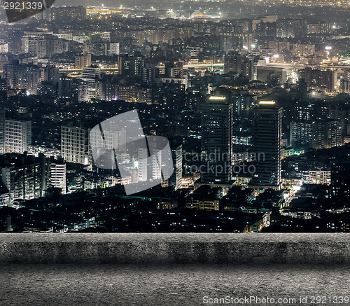 Image of Taipei city night