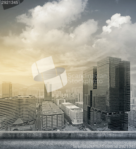 Image of Hong Kong city skyline