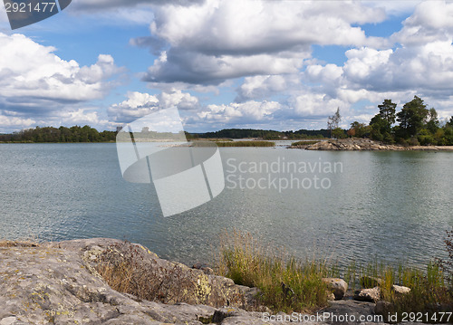 Image of  Stones, sea and sky. Sweden