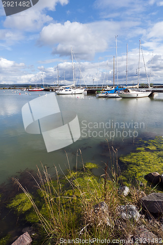 Image of Summe landscape with boats