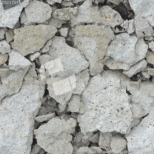 Image of Wreckage of concrete - seamless background