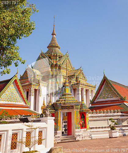 Image of Old Buddhist temple. Thailand, Bangkok