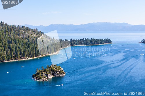 Image of lake tahoe at summer