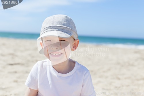 Image of kid at the beach