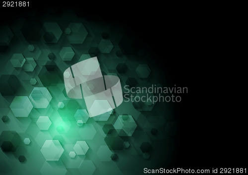 Image of Abstract tech background