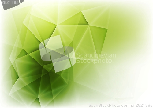 Image of Abstract glowing tech background