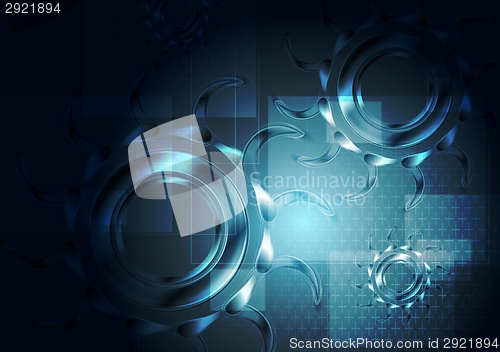 Image of Abstract technology background