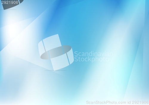 Image of Bright blue abstract background