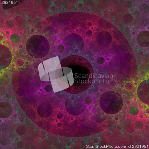 Image of Symmetrical growth of bacteria