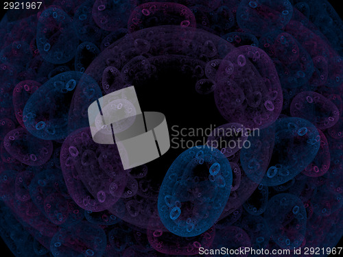 Image of bacteria background render