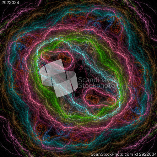 Image of Symmetrical growth of bacteria