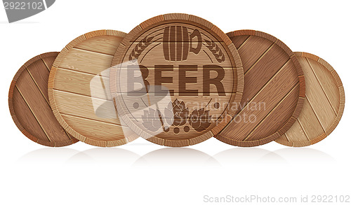 Image of Barrels of Beer