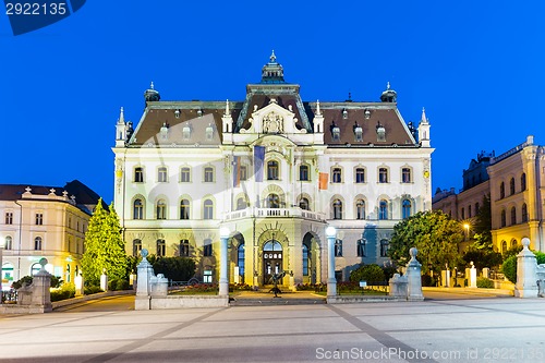 Image of University of Ljubljana, Slovenia, Europe.