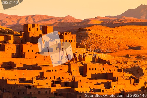 Image of Ait Benhaddou, Ouarzazate, Morocco.