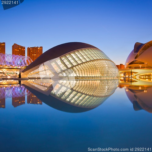 Image of Valencia's City of Arts and Science Museum