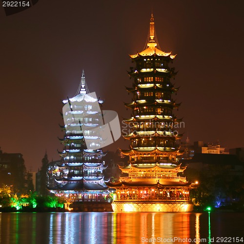 Image of Pagodas in China