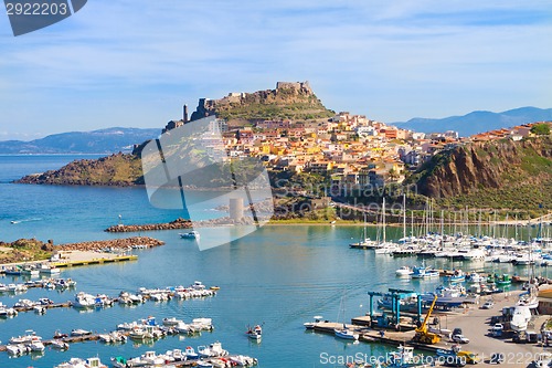 Image of Castelsardo, Sardinia, Italy.