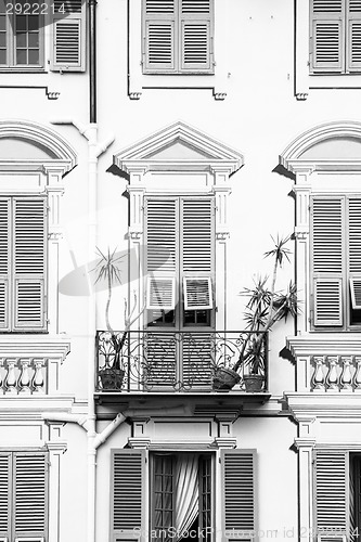 Image of Elegant vintage facade.