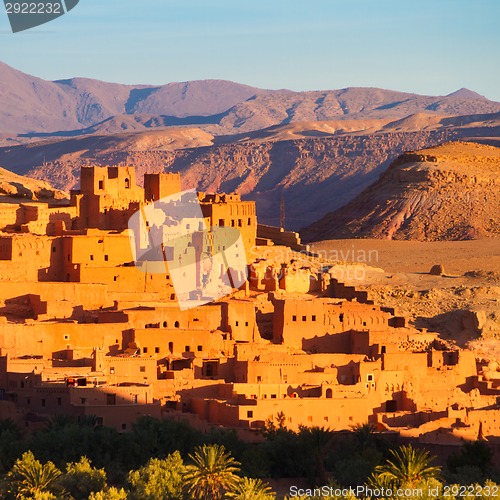 Image of Ait Benhaddou, Ouarzazate, Morocco.