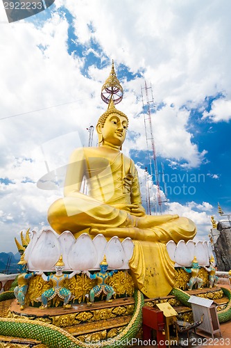 Image of Buddha statue - Krabi Tiger Cave - Wat Tham Sua, Krabi, Thailand