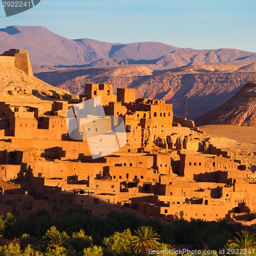 Image of Ait Benhaddou, Ouarzazate, Morocco.