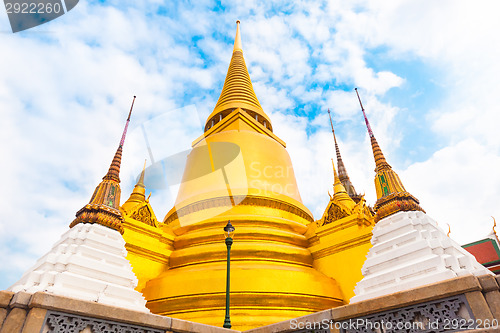 Image of Wat Phra Kaew temple, Bangkok, Thailand.