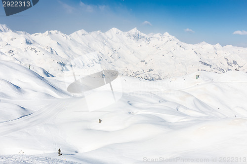 Image of Group of touring skiers.