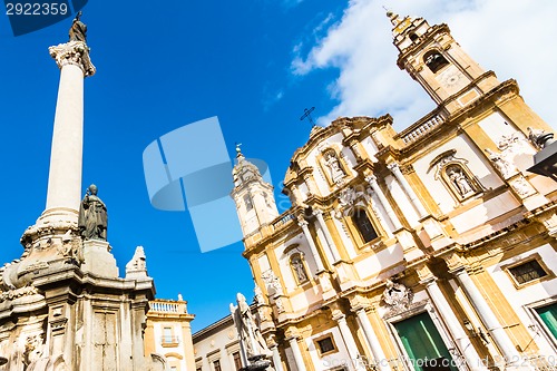 Image of Church of Saint Dominic, Palermo, Italy.