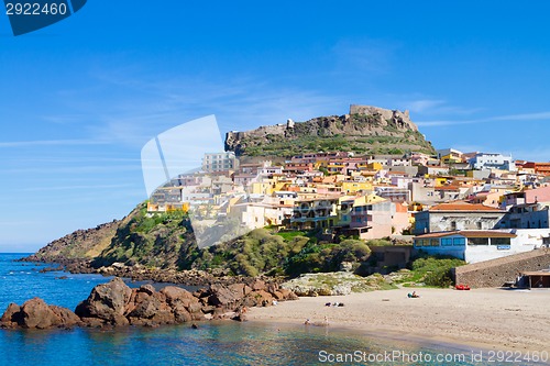 Image of Castelsardo, Sardinia, Italy.