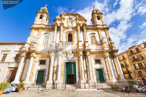 Image of Church of Saint Dominic, Palermo, Italy.