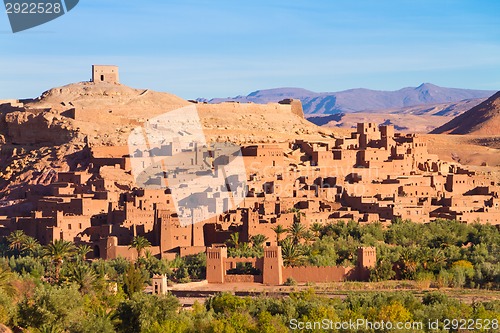 Image of Ancient city of Ait Benhaddou in Morocco