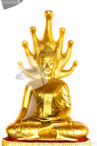 Image of Golden Buddha statue.