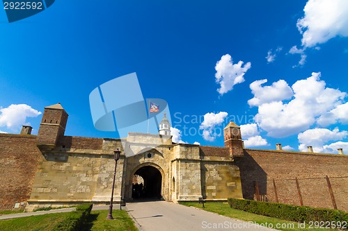 Image of Kalemegdan Fortress in Belgrade, capital of Serbia.