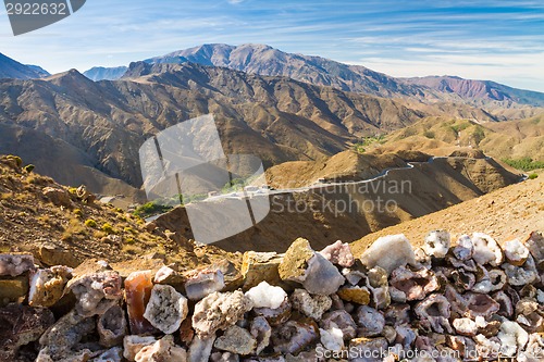 Image of Morocco, High Atlas Mountains, Tizi N'Tichka pass.