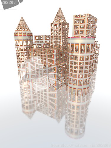 Image of modern design city