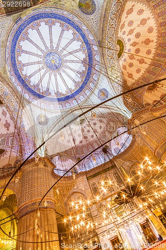 Image of Sultanahmet blue Mosque in Istanbul, Turkey