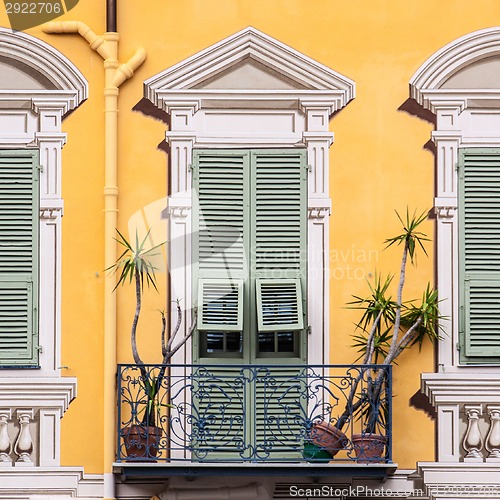 Image of Elegant vintage facade.