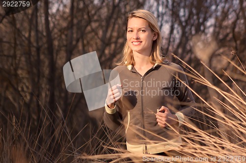 Image of Girl running