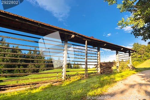 Image of Idyllic countryside site, Alps, Slovenia, Europe.