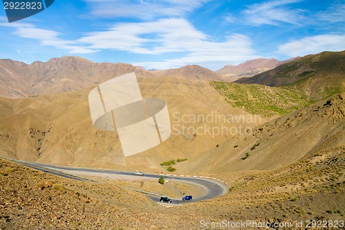 Image of Morocco, High Atlas Mountains, Tizi N'Tichka pass.