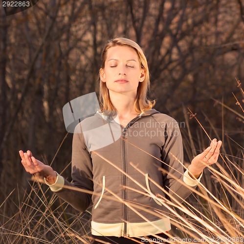 Image of Woman relaxing