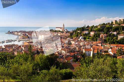 Image of Picturesque old town Piran - Slovenia.