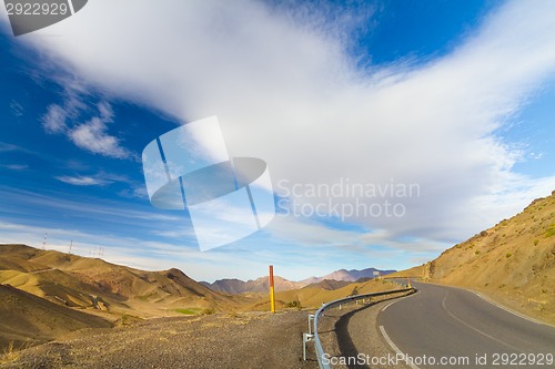 Image of Morocco, High Atlas Mountains, Tizi N'Tichka pass.