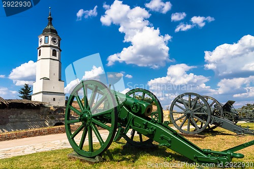 Image of Kalemegdan Fortress in Belgrade, capital of Serbia.