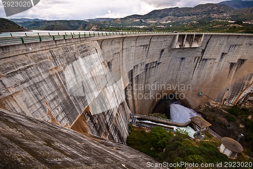 Image of Dam of the hydroelectric power station