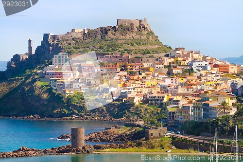 Image of Castelsardo, Sardinia, Italy.