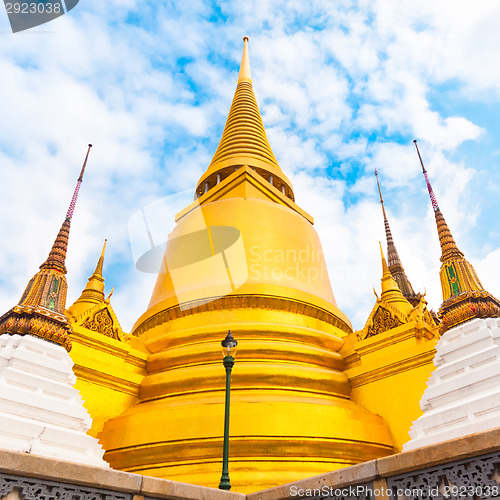 Image of Wat Phra Kaew temple, Bangkok, Thailand.