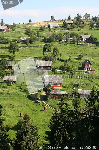 Image of Village in Carpathians